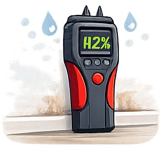 Moisture detection icon